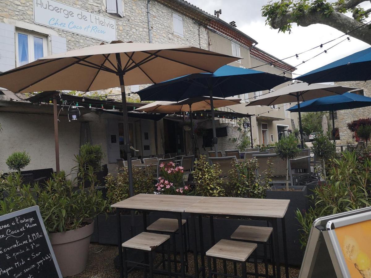 Auberge De L Helvie Chez Coco & Ricou Valvigneres Exterior foto